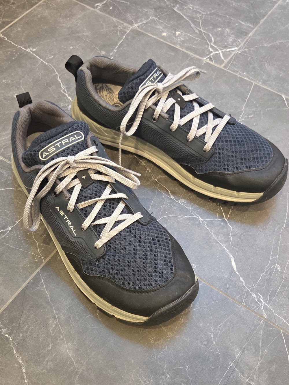 Astral TR1 Mesh Men’s Amphibious Navy and Light Gray Hiking And Water Shoes